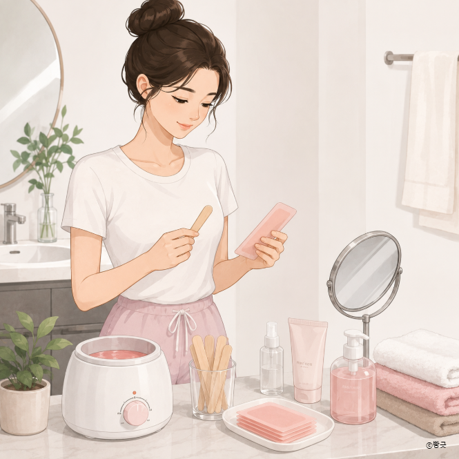 "무작정 뜯으면 안됨" 여자 셀프 브라질리언 왁싱 방법 비키니 라인 왁싱부터 후관리까지