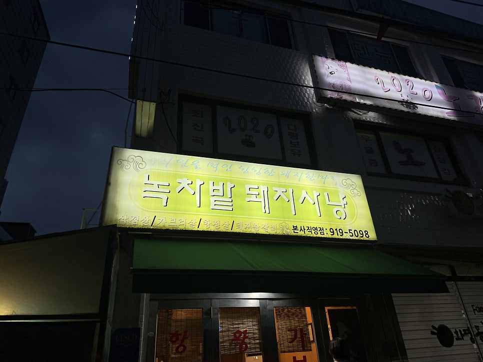 녹차밭돼지사냥 사진 1