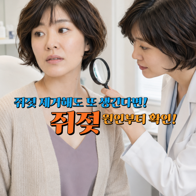 쥐젖 제거하면 다시 생길까? 원인과 재발 관리법
