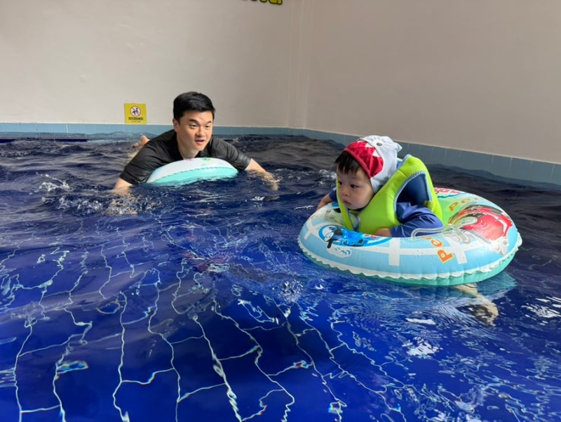 홍천여행 홍천키즈펜션 원더키즈풀빌라 17개월 아기랑
