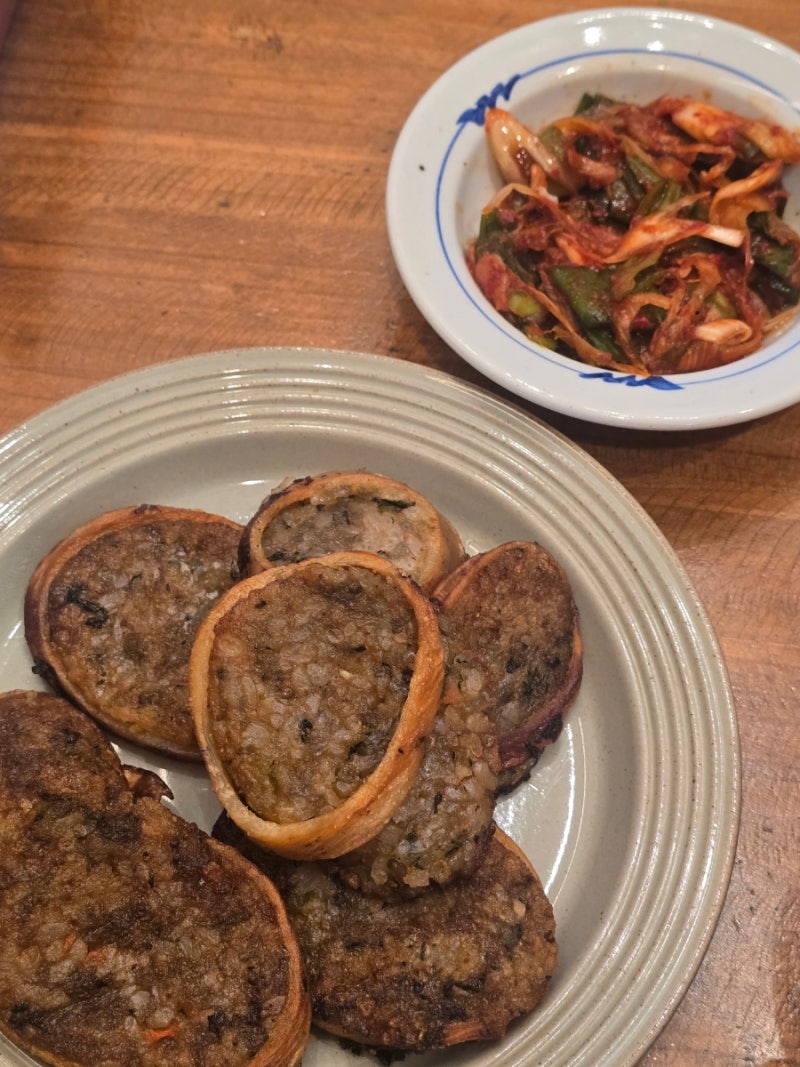 [강릉맛집] 강릉중앙시장 누룽지오징어순대 맛집 '오징어순대나라'