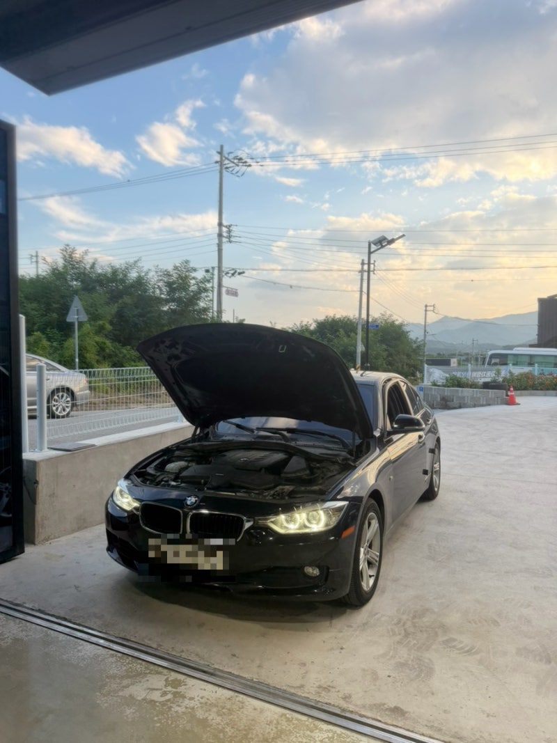 BMW 320d 냉각수 경고등, 누수 정비