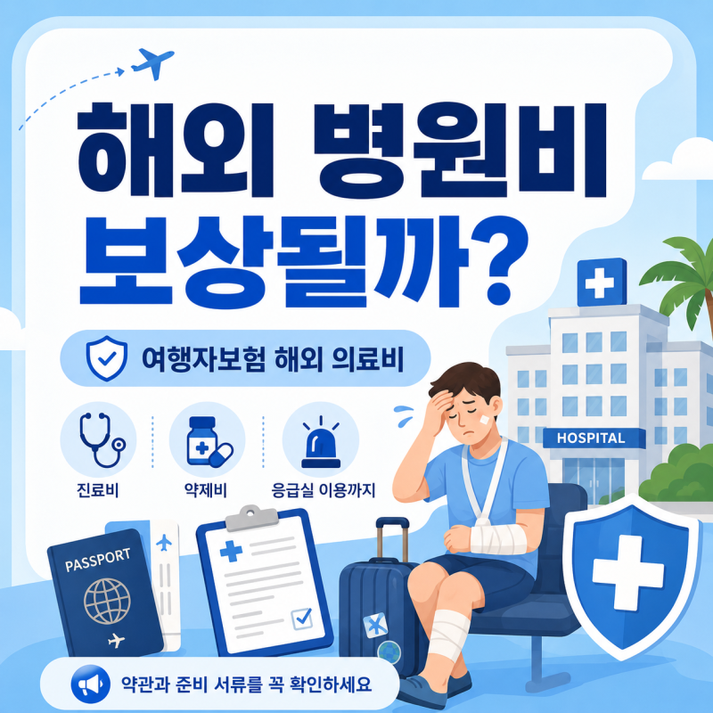 여행자보험 해외 병원비 청구 방법, 꼭 챙겨야 할 서류는?