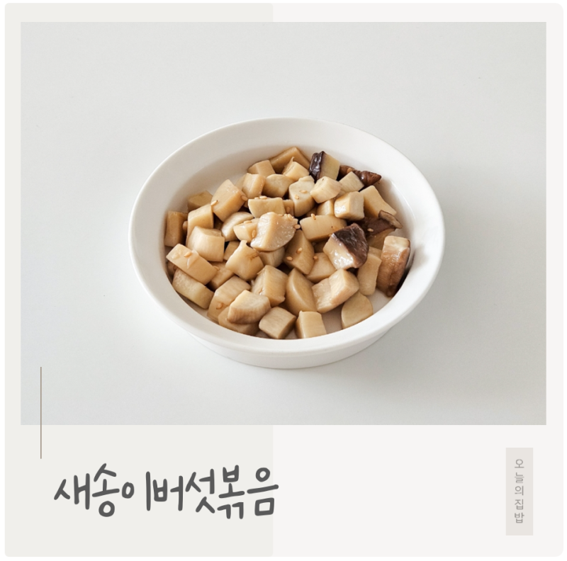 유아식 반찬 추천｜아이도 잘 먹는 새송이버섯볶음 레시피