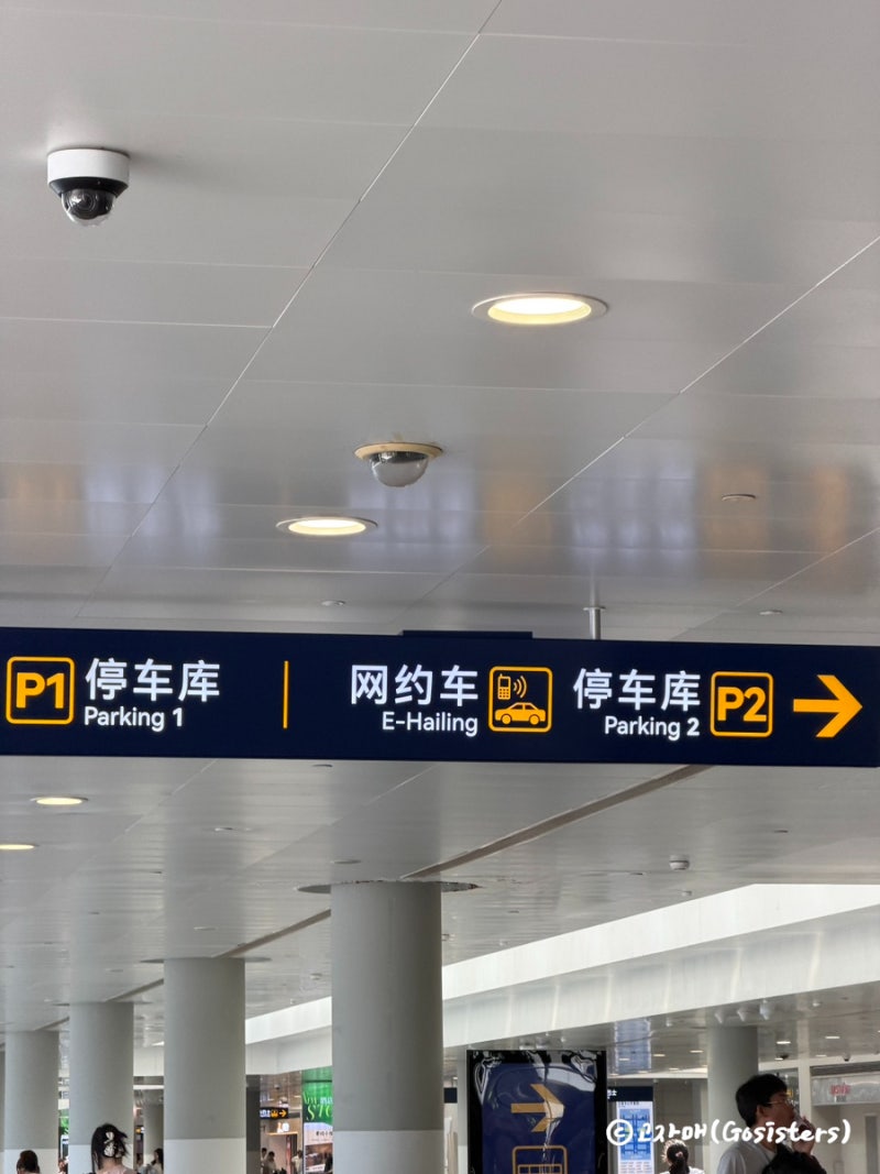 중국 상하이 푸동 공항 T2에서 시내까지 디디택시 타는법 + 승강장 위치