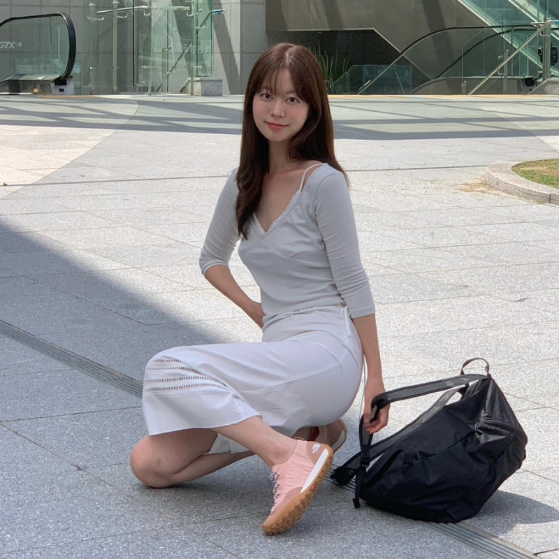 킬잇 노스페이스 화이트라벨 클리프 로우 여자 스니커즈 운동화 착용 리뷰