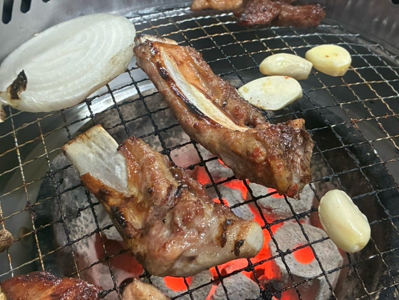 전주 객사 고기집, 점심으로 동창갈비