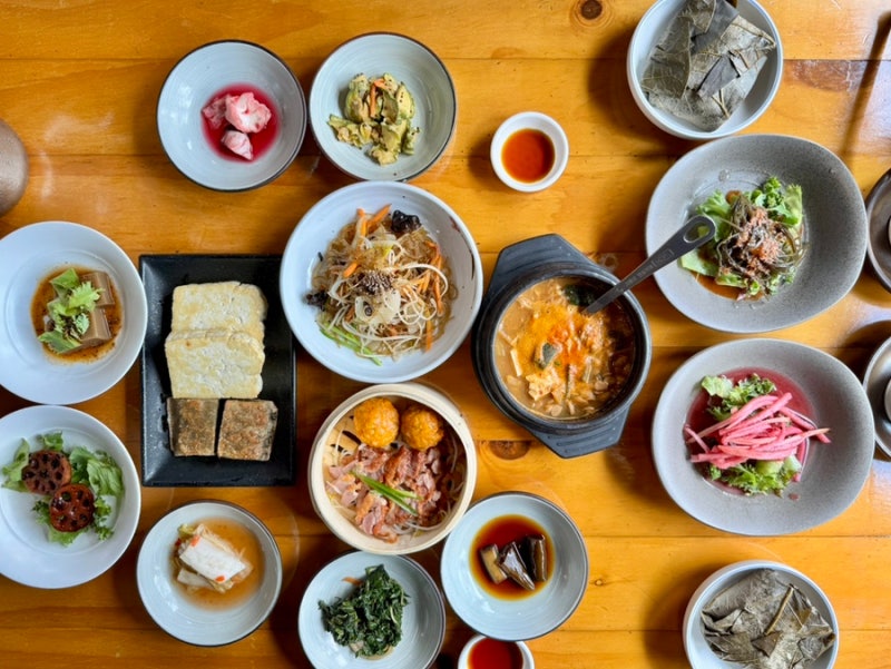 [경기 가평] 들풀 - 연꽃이 아름다운 가평 한정식 맛집! 달맞이정식 후기