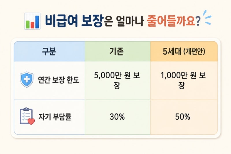 [사회] 실손보험 강제 전환?!" 5세대 개편안 팩트 체크 & 내 보험 세대 확인법