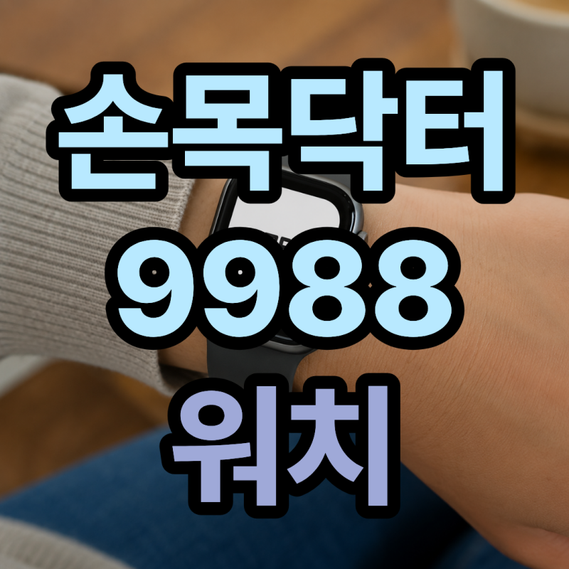 손목닥터9988 워치 인증 서울페이 전환하기
