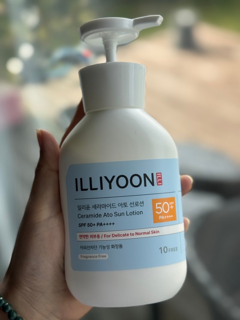 [다온이템] 일리윤선로션내돈내산 일리윤 세라마이드 아토 선로션 유아선로션