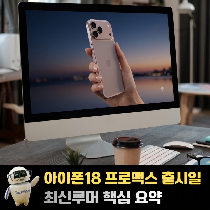 아이폰18 프로맥스 출시일 가격 색상 무게 차이 최신루머 핵심요약
