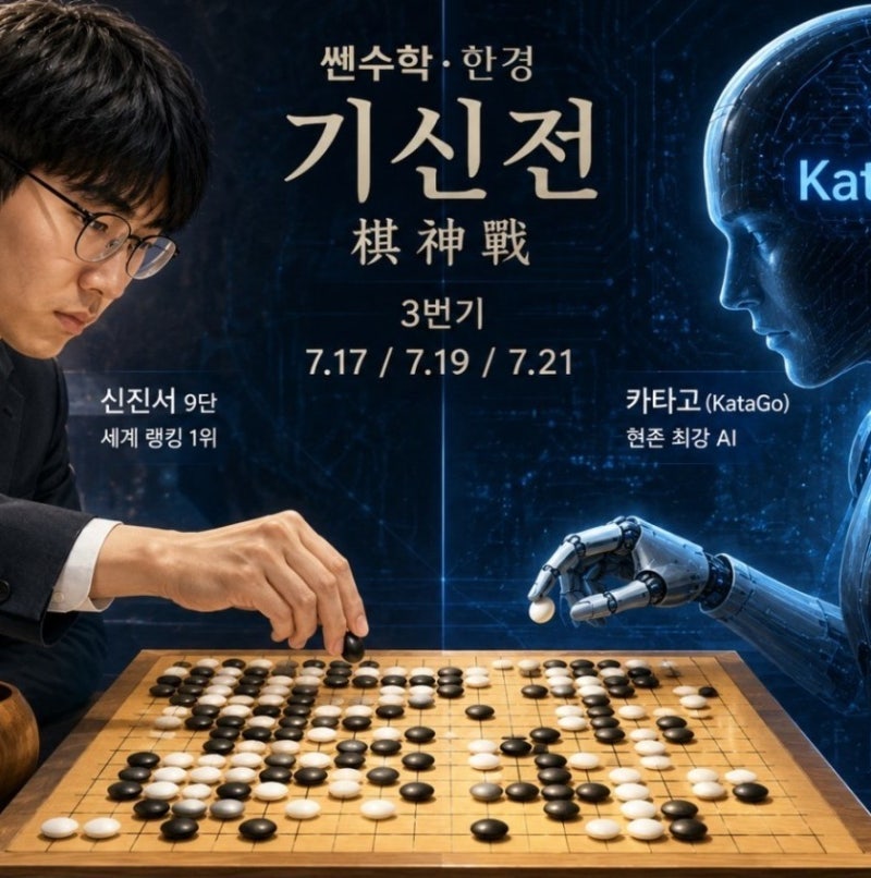 "1승만 해도 성공인 줄 알았는데".. 신진서 9단, AI 카타고 격파! 기신전 2국 승리 및 3국 일정 ....