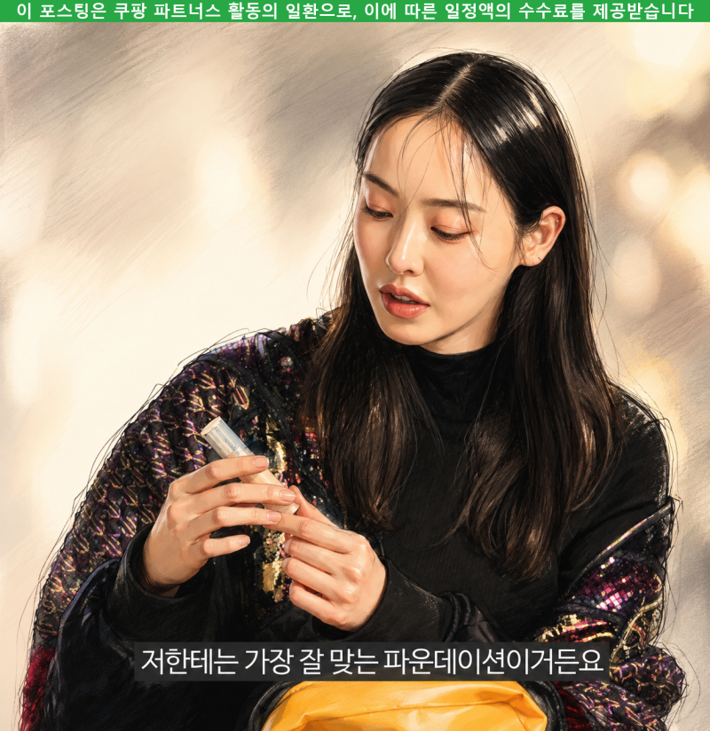 이다희 파운데이션 8년째 이것만 쓰는 RMK 애정템