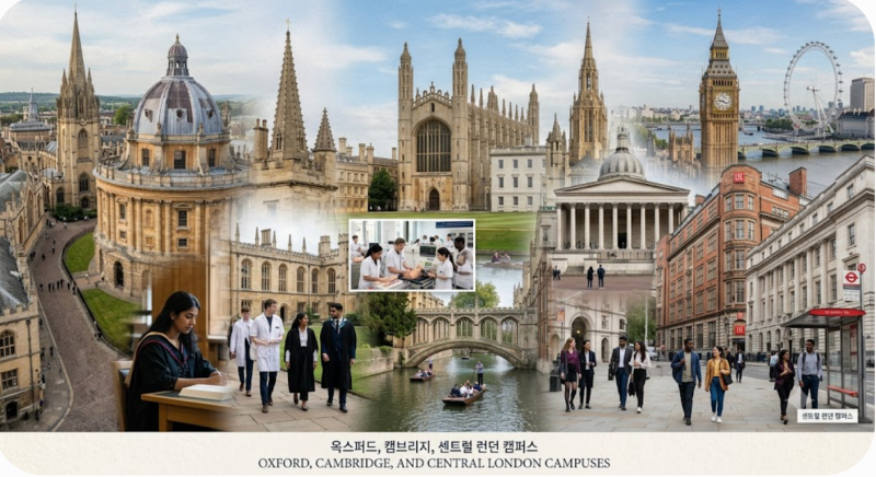 영국 G5 대학 완전정리: 옥스포드·캠브리지·임페리얼·LSE·UCL 가이드