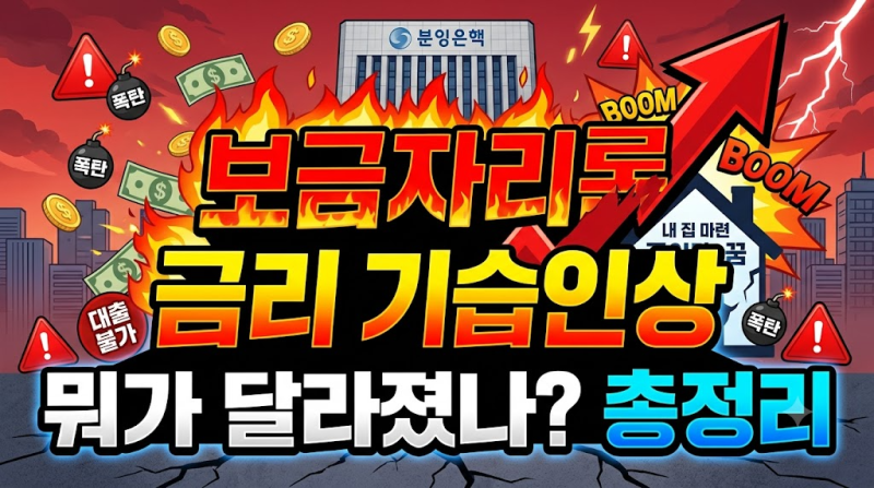 보금자리론 금리 인상, 뭐가 달라졌나? 총정리