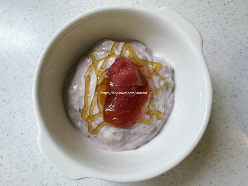 다이어트메뉴 블루베리 그릭요거트 맛있게 먹는 방법