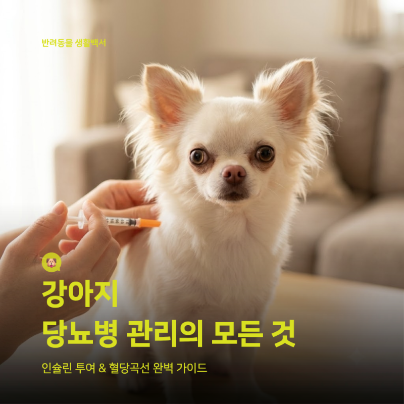 강아지 주사 놓다 실수했다면? 당뇨 관리의 모든 것 (인슐린 보관/투여/식단)