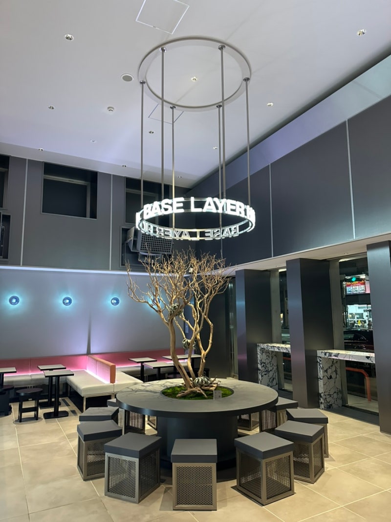 후쿠오카 베이스레이어 호텔 트윈룸 BASE LAYER HOTEL ( 나나쿠마선 와타나베도리 역 ☕️커피카....