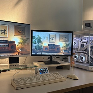 저소음 기계식 키보드, 그루브스톤 엠스톤 GV10M 8K 수제윤활 애플라떼 저소음밀키축45g 생일선....
