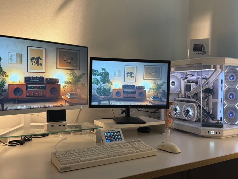 저소음 기계식 키보드, 그루브스톤 엠스톤 GV10M 8K 수제윤활 애플라떼 저소음밀키축45g 생일선....