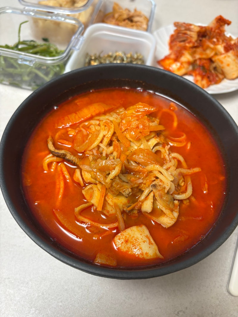 김짬뽕 x 조원동 교동반점 짬뽕밀키트 최고봉 솔직후기