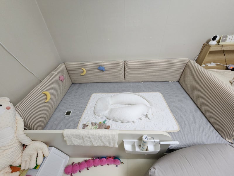 아기 침대가드 비비엔다 범퍼가드 머리 충돌방지