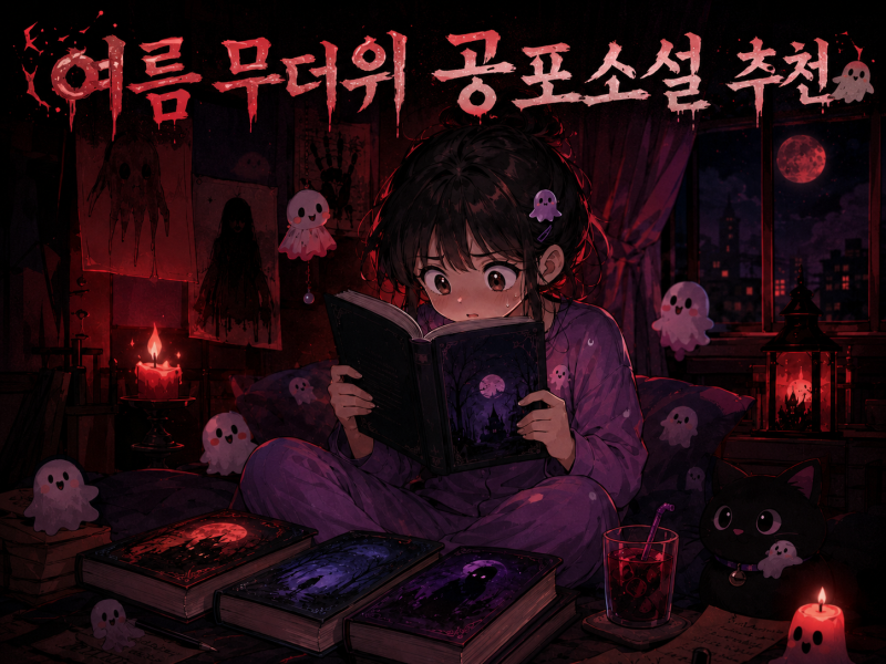 여름밤 잠 못 들게 만드는 일본 미스터리 공포소설 추천 3선!