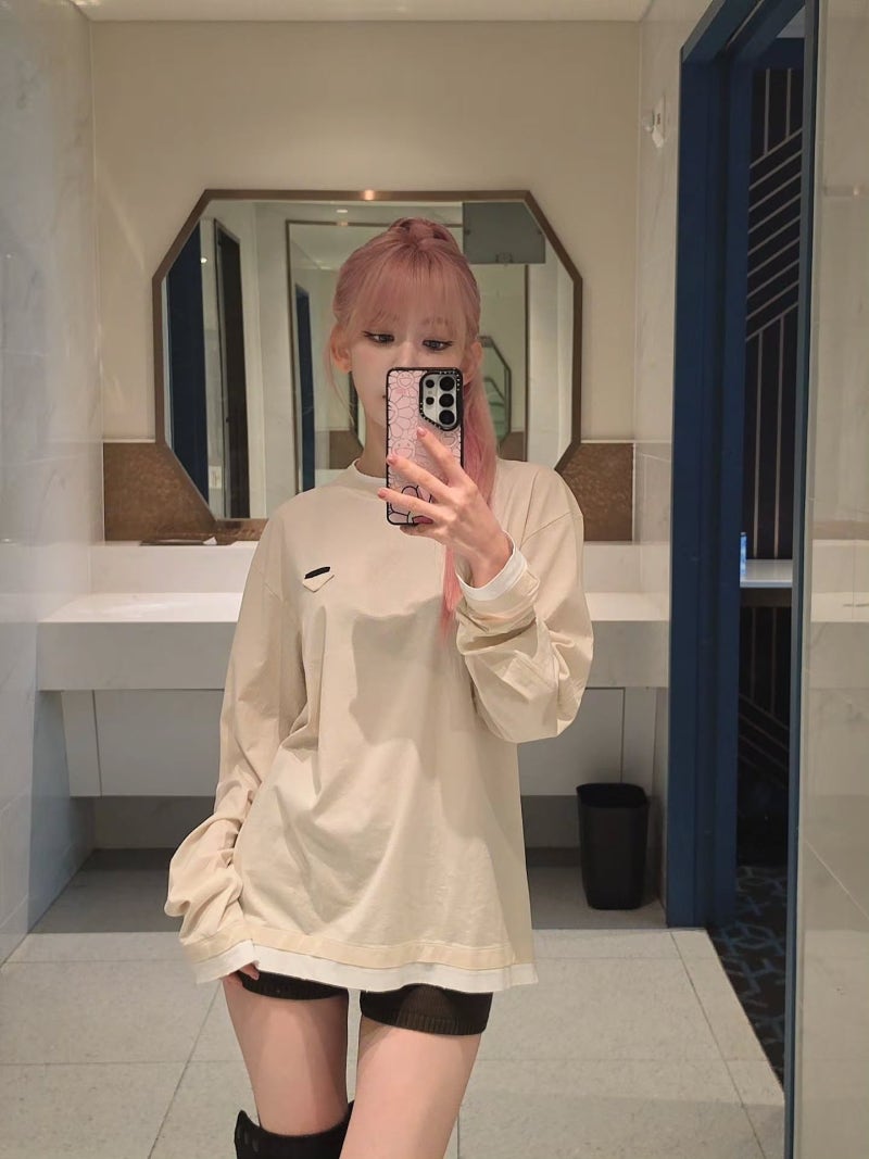 LE SSERAFIM Miyawaki Sakura's Pink Hair