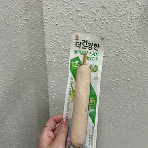 cj 더건강한 닭가슴살 소시지 청양고추/ 맛있는 단백질 간편식