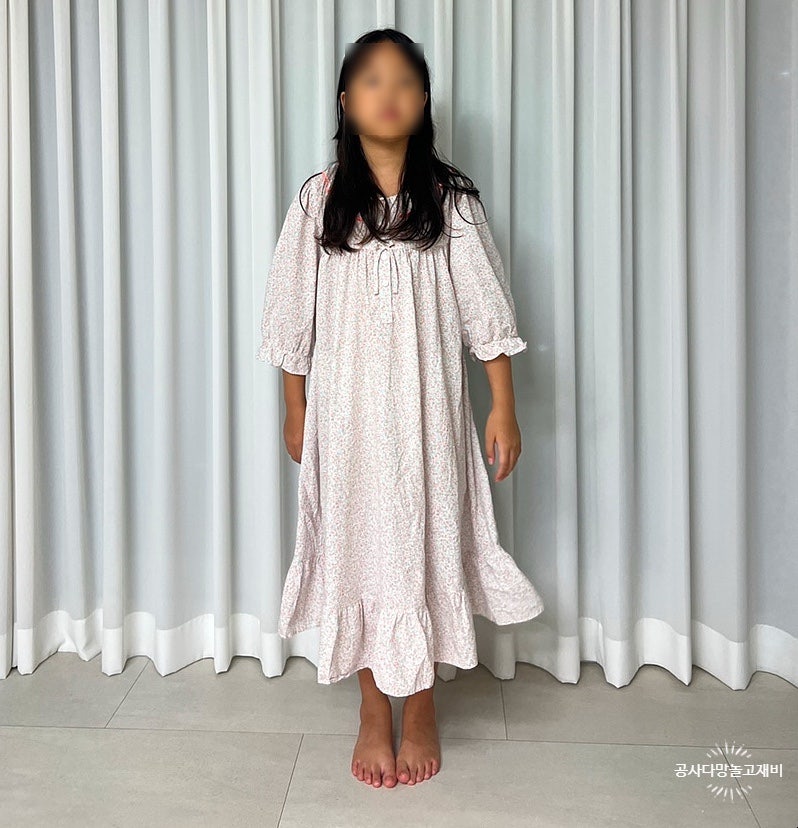 초등학생 여아 잠옷 추천, 오르시떼 여름 원피스 잠옷 내 돈내산 후기