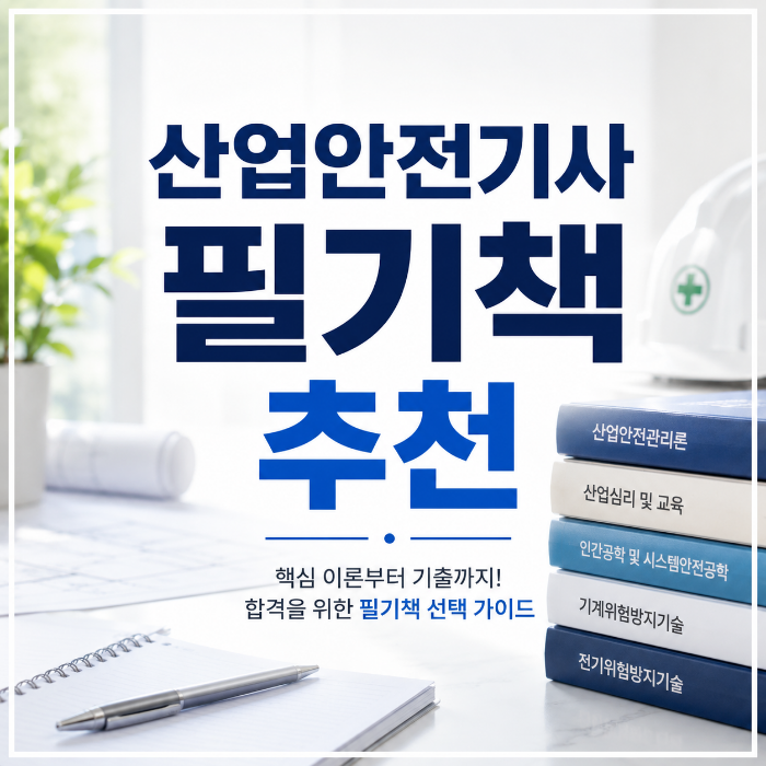 산업안전기사 필기책 추천! 독학 합격을 위한 교재 선택 기준과 공부법