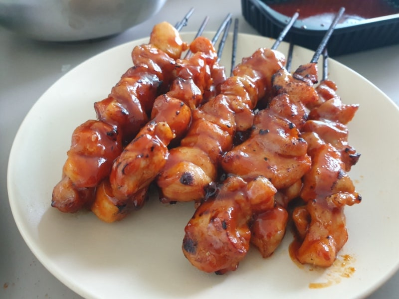 노브랜드 숯불매콤양념닭꼬치 내돈 솔직 후기