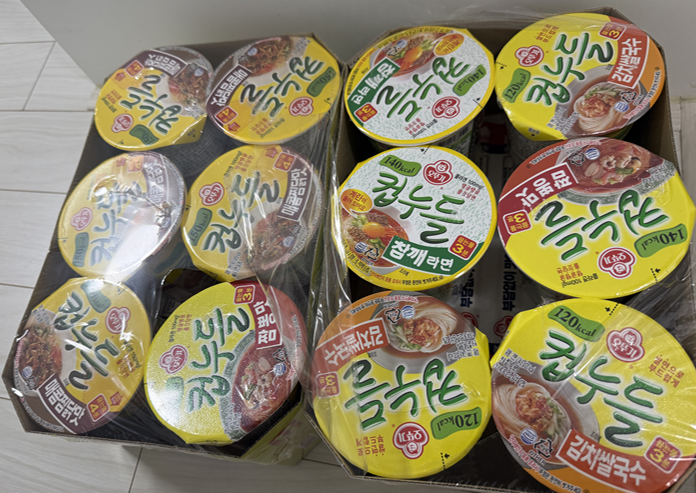 오뚜기 컵누들 맛 별 리뷰 다이어트 라면 추천템