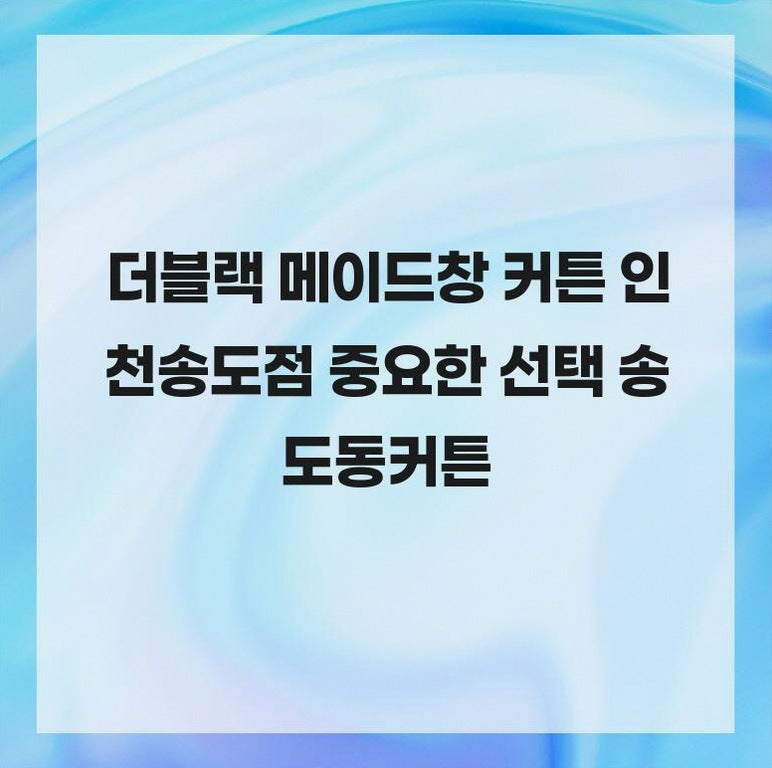 더블랙 사진 2