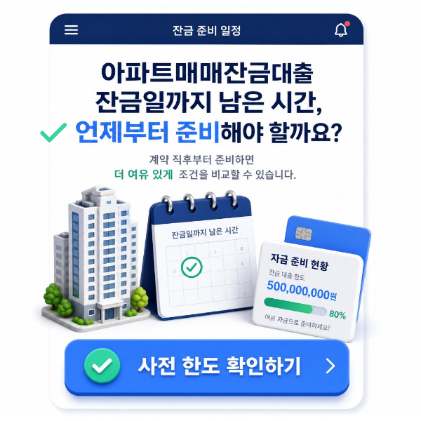 아파트구입자금대출 조건과 한도, 실제 신청 후기로 총정리해드려요