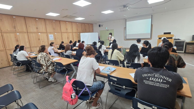 천안시다문화가족지원센터, 이주배경가족 대상 한국어교육 과정 개강