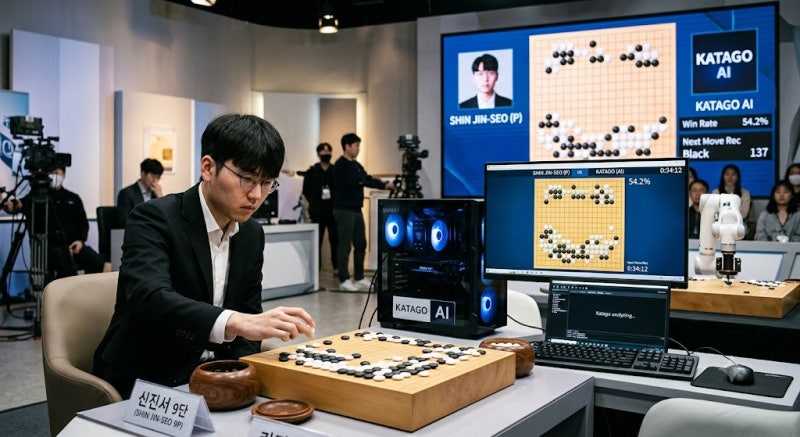 신진서 9단, 1패 뒤 2연승으로 AI 카타고를 넘다— 인간과 인공지능, 다시 쓴 10년의 역사