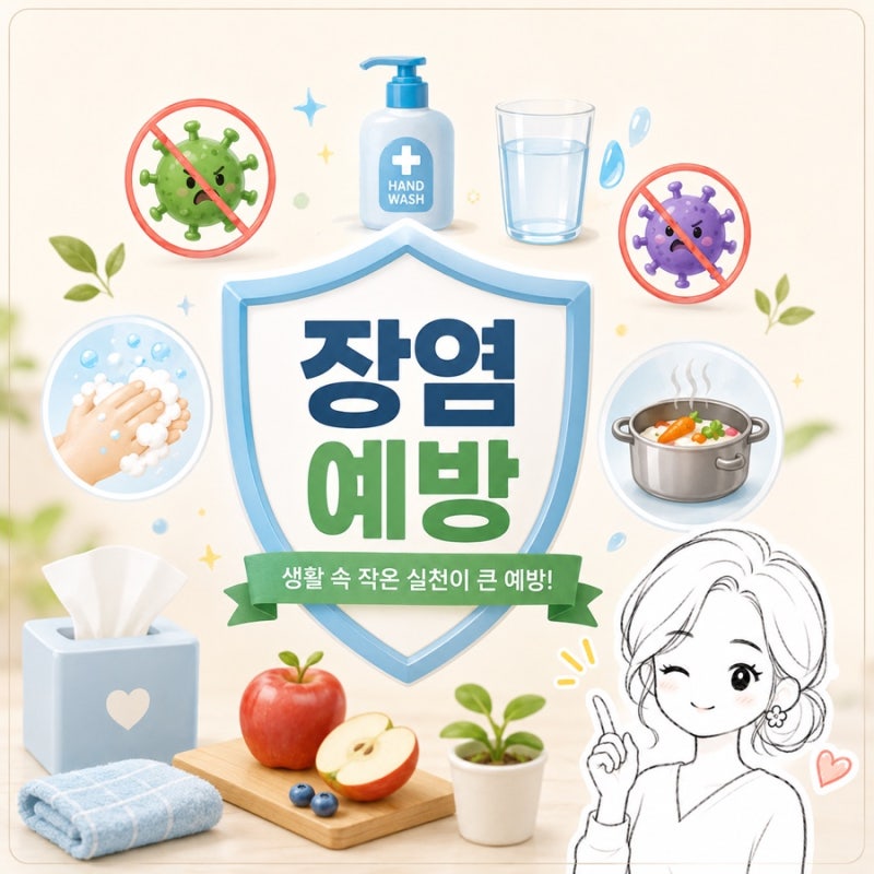 장염 원인 증상 전염 기간, 헷갈리는 것들 한 번에 정리