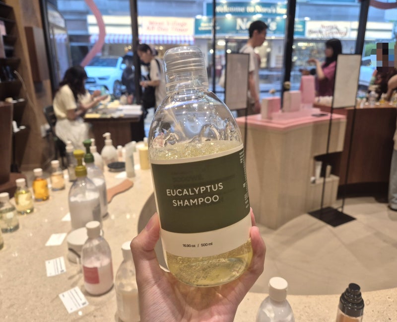 아로마티카 신사 7월 리필데이 첫방문 후기, 샴푸 리필!