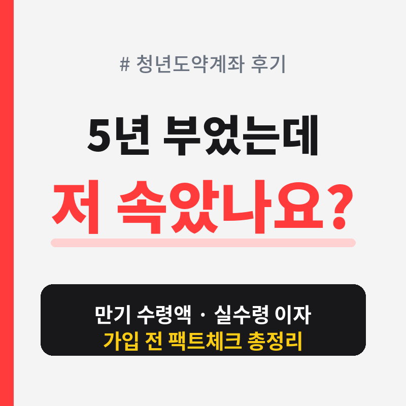 청년도약계좌 금리 3%로 뚝? "5천만원 준다더니 속은 거 아니야?" 팩트 총정리