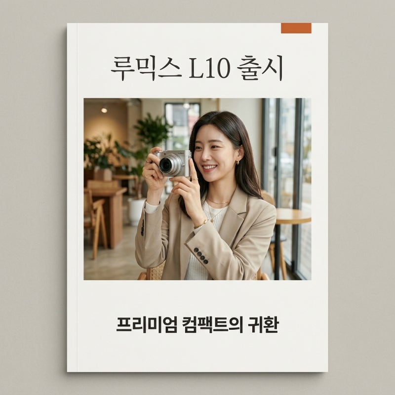 루믹스 L10 출시! 25주년 기념 파나소닉 프리미엄 컴팩트 카메라 핵심 정리