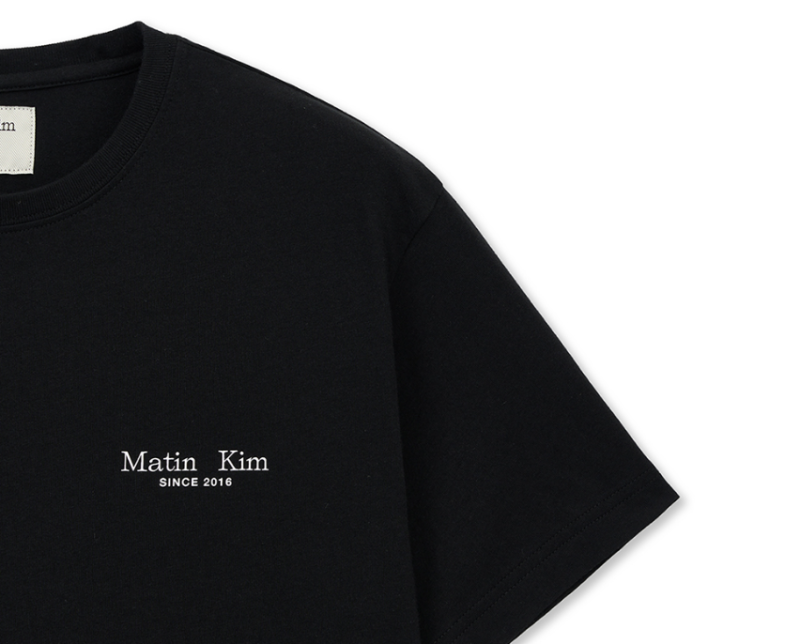 활용도 높은 기본 티셔츠 추천 마뗑킴 MATIN SMALL LOGO 3-PACK T-SHIRT
