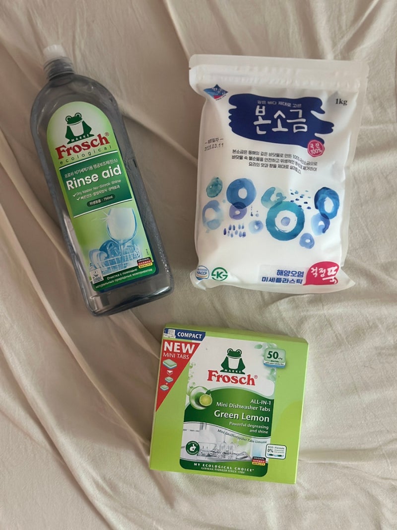 식기세척기 물때/물얼룩때문에 고민이라면? (내돈내산 찐 정착템 추천)