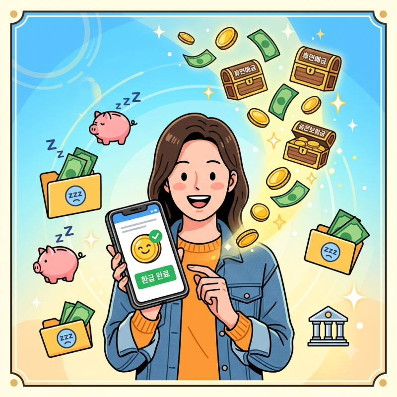 [숨은 돈 찾기] 잠자는 내 돈 환급! 어카운트인포·휴면예금·숨은보험금 1분 만에 조회하고 ....