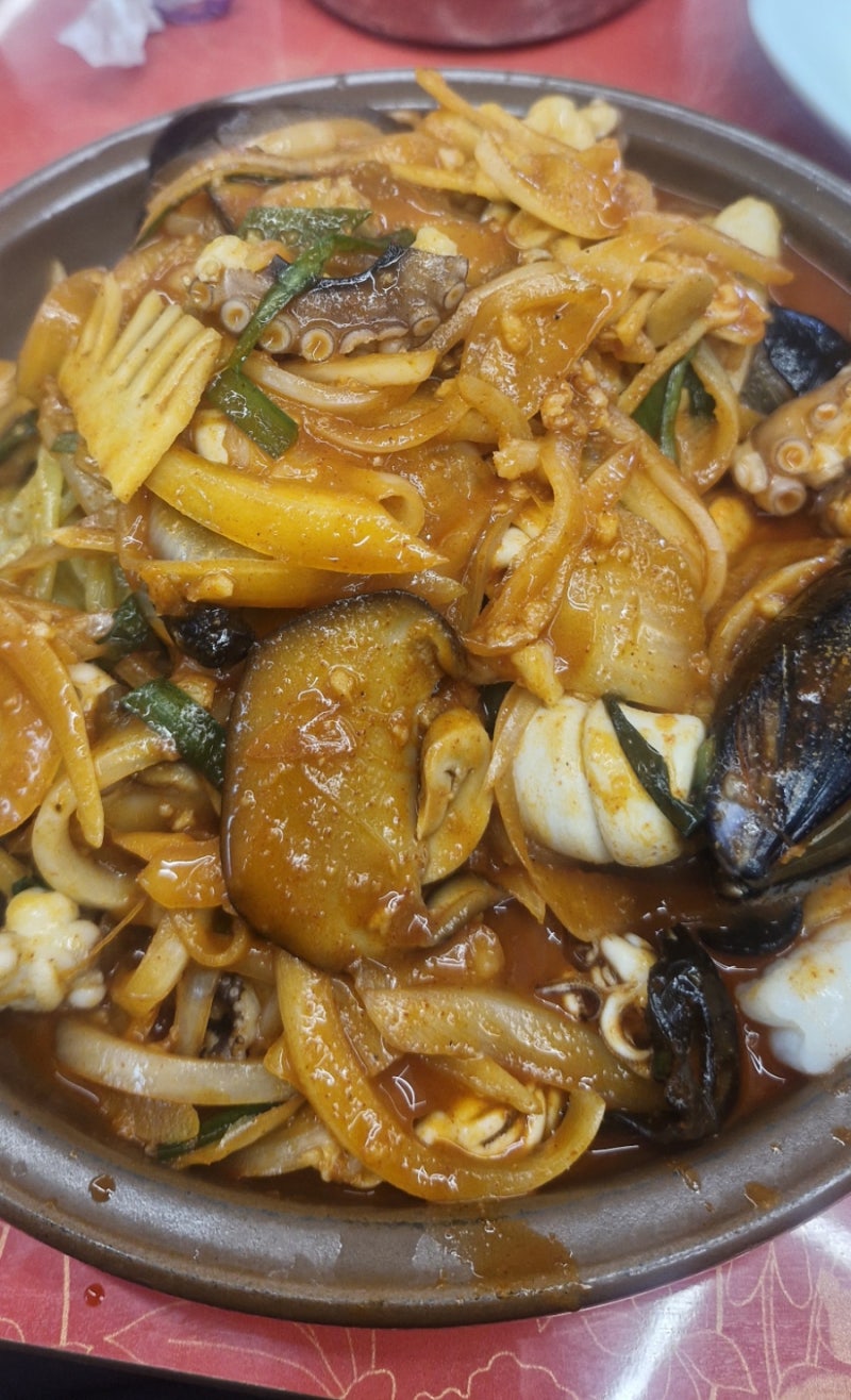 [맛집]울산 언양 삼남읍 맛집 돌콩해물쟁반짜장 솔직 후기! 푸짐한 해물 한가득