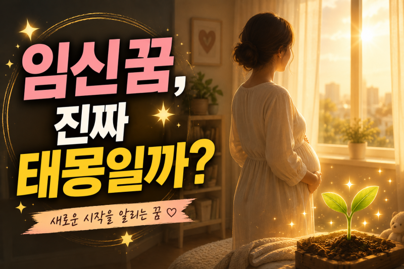 임신하는 꿈 해몽 50가지｜내가 임신하는 꿈·쌍둥이 임신꿈·결혼 전 임신꿈