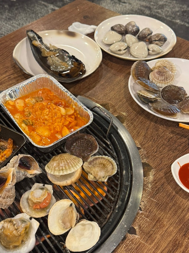 서울 양천구 목동 조개구이 무한리필 조개천하
