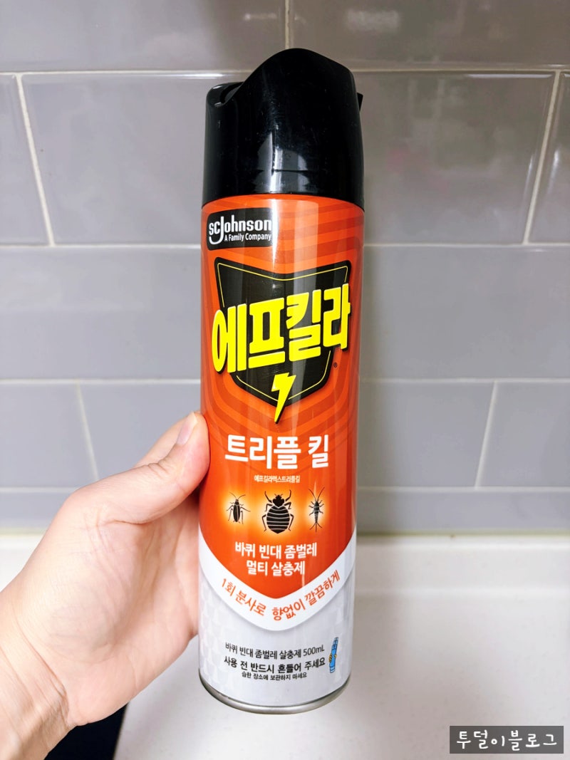 에프킬라 트리플킬 바퀴 빈대 좀벌레 3in1멀티살충제