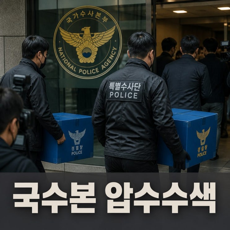 [속보] 경찰·검찰 국수본 <b>압수수색</b>, <b>장윤기 사건</b> 확대